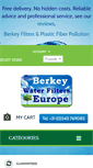Mobile Screenshot of berkeywaterfilterseurope.co.uk